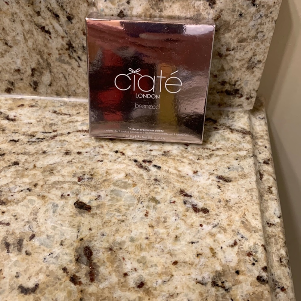 Ciate London bronzed eye shadow pallet new in box